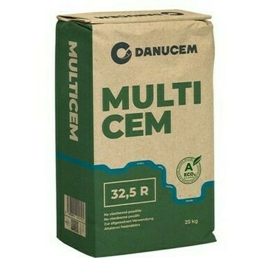 cement danucem multicem cem iii/a 42,5 n, 25 kg