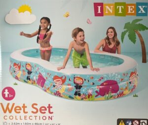 bazén intex® 56490, seashore, detský, nafukovací, 2,62x1,60x0,46 m