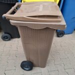 Plastová BIO nádoba - 120 l - s roštom