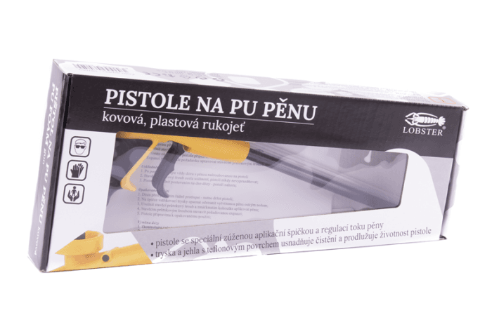 pištol na pu penu plastová lobster