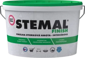 stemal stierková omietka hladká super biela