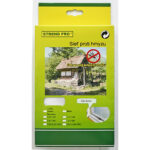 sieť flyscreen3 150x180 cm, proti hmyzu a komárom, hnedá pe