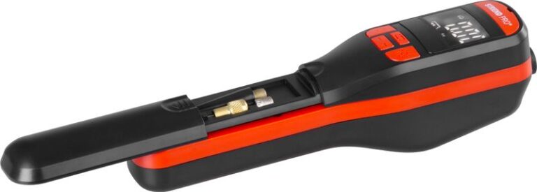 kompresor strend pro k25, ručný, 150 psi, 10 bar, led svetlo, akumulátorová pumpička