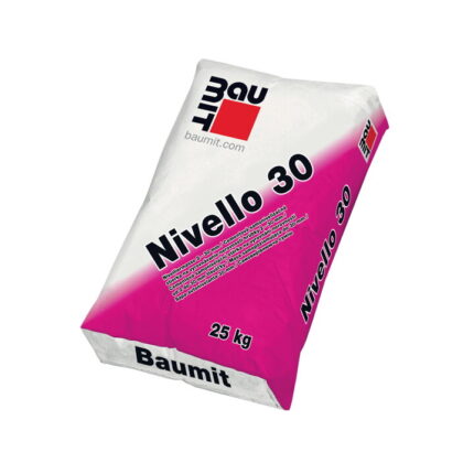 samonivelizačná stierka baumit nivello 30 , 25 kg
