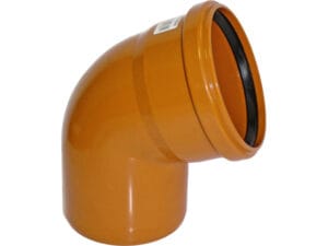 pvc kanal hladký koleno 100/67° kgb