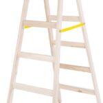 Rebrík drevený  Strend Pro, 6 priečkový, štafle,