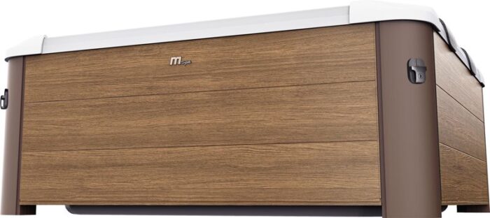 Vírivka MSpa® Frame Amber Aero PLUS, 6 osôb, 1150 lit., 180x180x65 cm – Obrázok 3