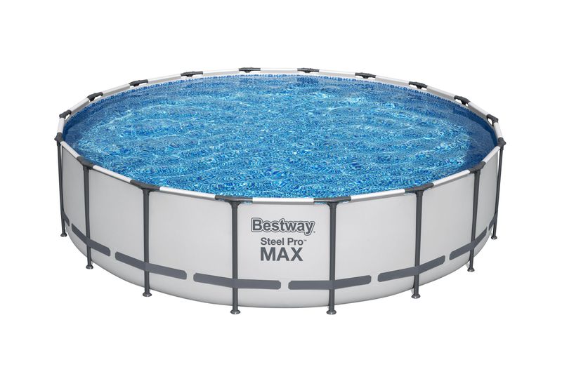 8050268_2 Bazén Bestway® Steel Pro MAX, 56462, kartušová filtrácia, rebrík, plachta, 549x122 cm – Obrázok 1