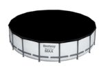 Bazén Bestway® Steel Pro MAX, 56462, kartušová filtrácia, rebrík, plachta, 549x122 cm – Obrázok 3