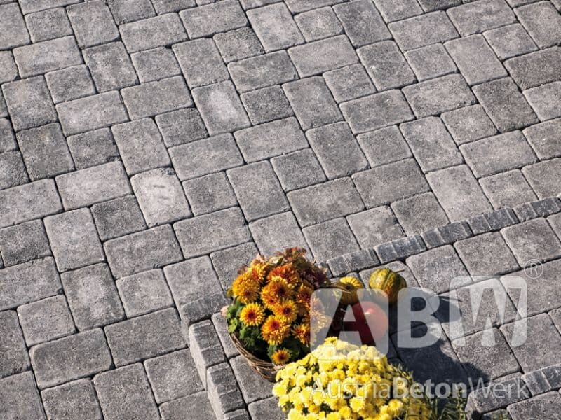 antico-05 ABW Antico 14x14 cm zámková dlažba sivá – Obrázok 1