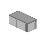 ABW Topline 20x10x6 cm zámková dlažba sivá