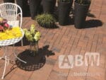 ABW Vario 8 cm zámková dlažba hnedo-antracitová