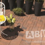 ABW Vario 6 cm zámková dlažba hnedo-antracitová