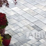 ABW Plaza zámková dlažba 60 x 60 cm strieborno-antracitová