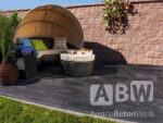 ABW Ardosia 80 x 80 cm antracitová