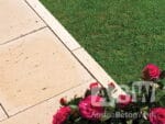 ABW Travertino obrubník bežovo svetlá – Obrázok 4