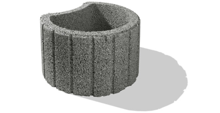 Premac HANGFLOR vegetačná tvárnica 50x40x30 cm Sivá – Obrázok 2