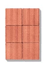 Premac DLAŽBA PRE NEVIDIACICH 6 cm Drážková 20x20x6 cm červená – Obrázok 2