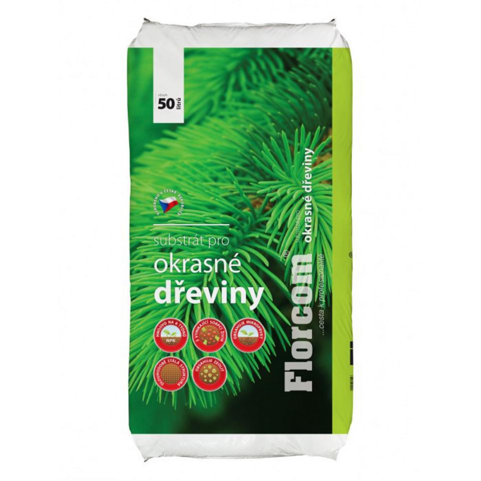 254240008525_0 Florcom substrát pre okrasné dreviny 50 l – Obrázok 1