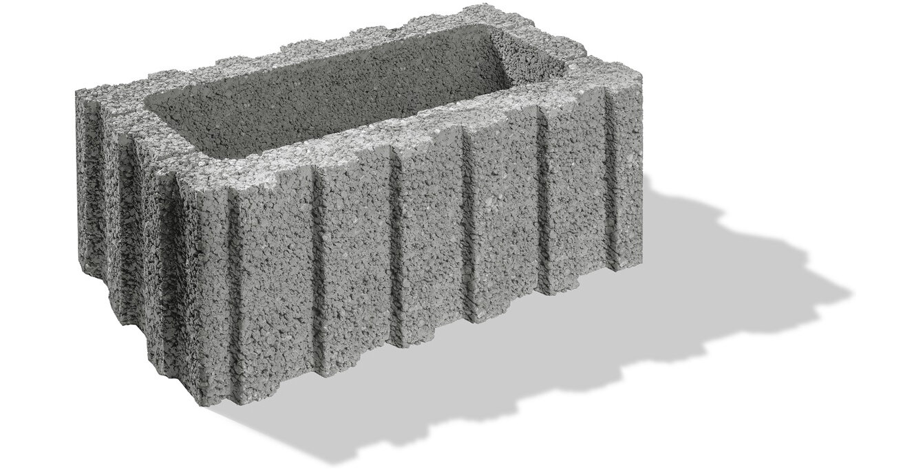 60x40x25_cm_568fa6a36e0a4633 Premac RASTERFLOR vegetačná tvárnica 60x40x25 cm HNEDÁ – Obrázok 1