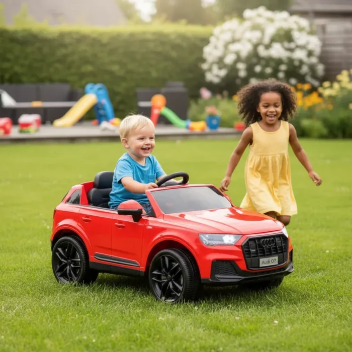 Detské autíčko - AUDI Q7 RED – Obrázok 2