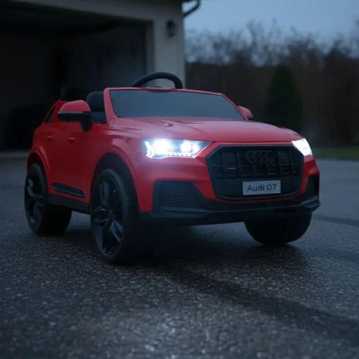 Detské autíčko - AUDI Q7 RED – Obrázok 3