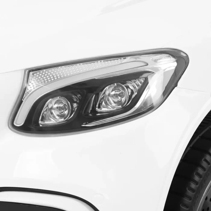 Detské autíčko - MERCEDES-BENZ GLC 63S WHITE – Obrázok 3