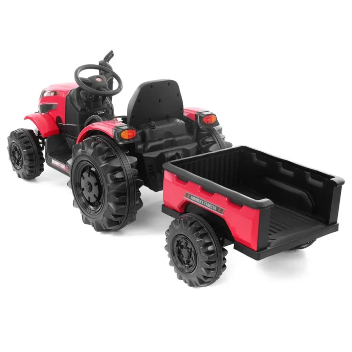 Detský akumulátorový traktor - HECHT 50435 RED – Obrázok 7