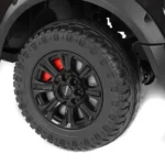 Akumulátorové detské autíčko - FORD F450 BLACK – Obrázok 8