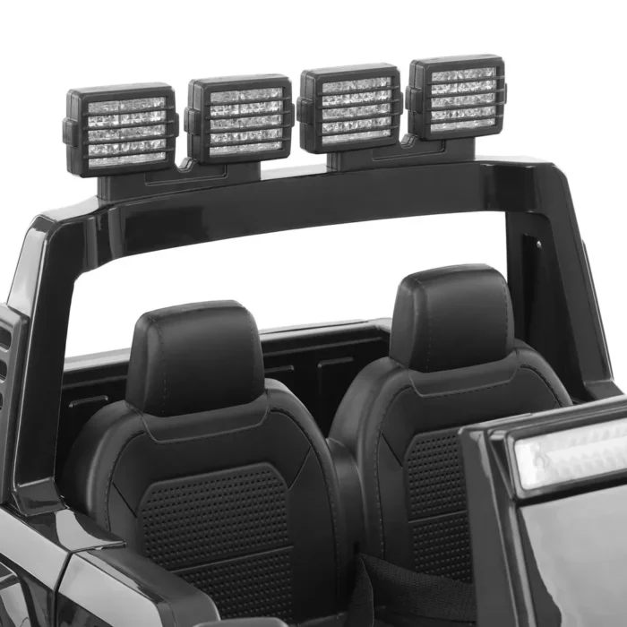 Akumulátorové detské autíčko - FORD F450 BLACK – Obrázok 10