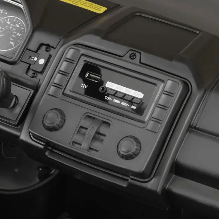 Akumulátorové detské autíčko - FORD F450 BLACK – Obrázok 5