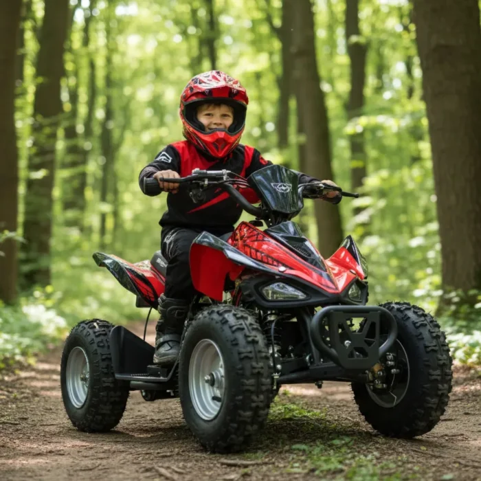 Akumulátorová štvorkolka - HECHT 54100 RED – Obrázok 2