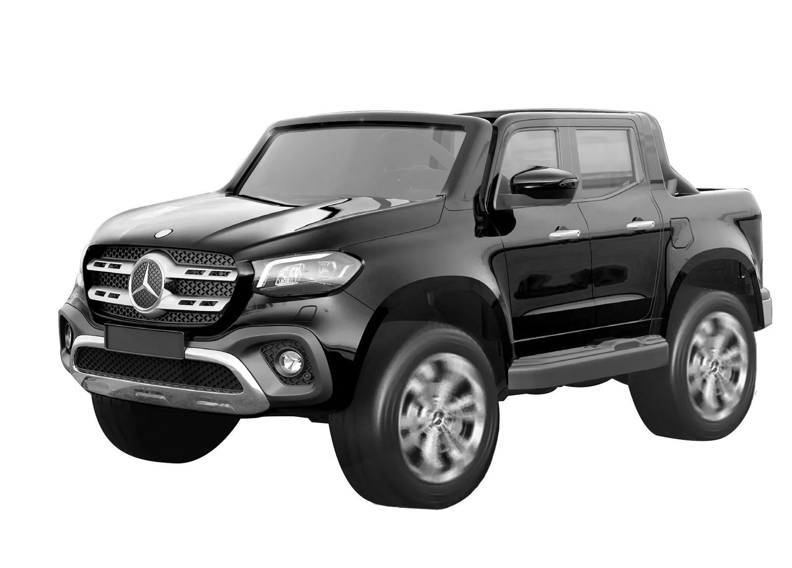 5905 Akumulátorové autíčko - MERCEDES XMX 606 BLACK – Obrázok 1